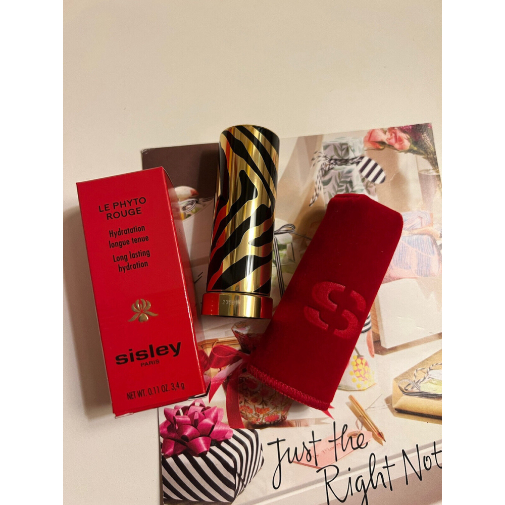 Sisley Le Phyto Rouge Long Lasting Hydration Lipstick 32 Orange Calvi 3.4G New